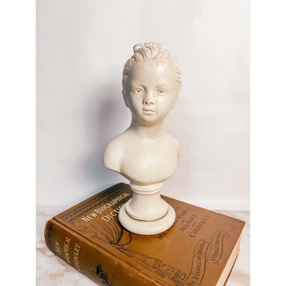 abco alexander backer co chalkware bust